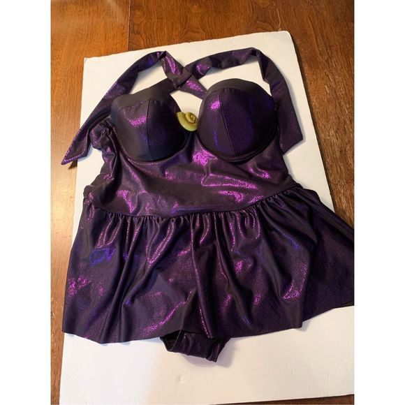 torrid Swim Torriddisney The Little Mermaid Ursula One Piece